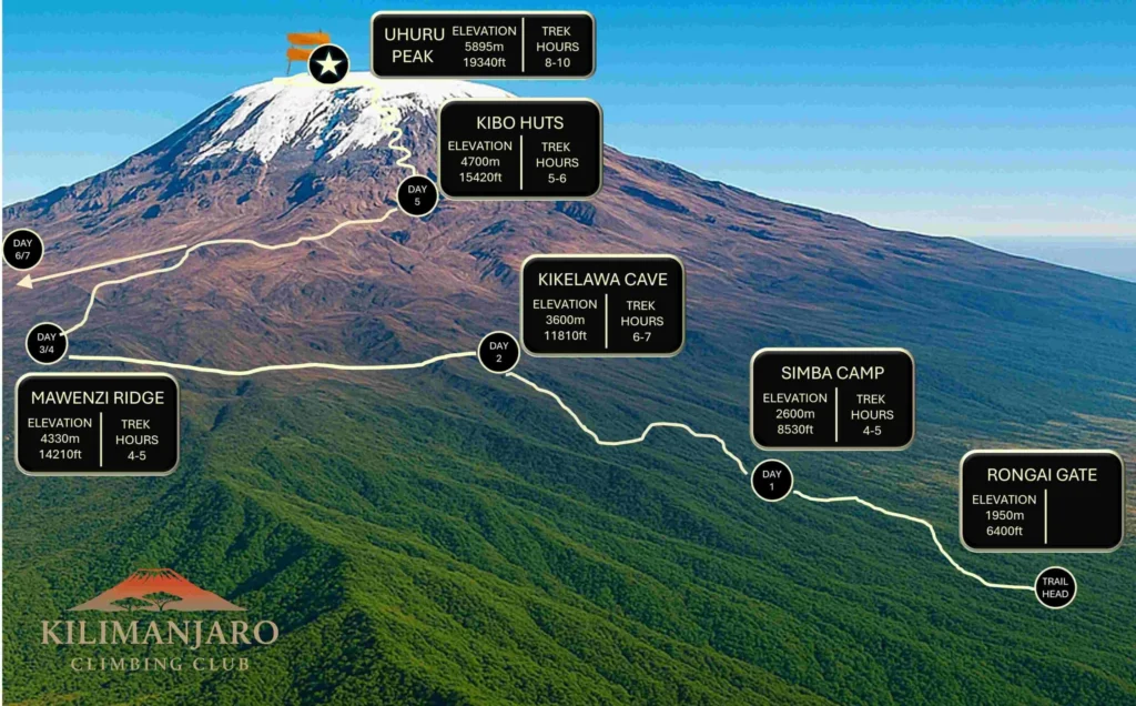 Kilimanjaro Climbing Club Rongai Route Kilimanjaro | KILIMINJARO CLIMBING CLUB